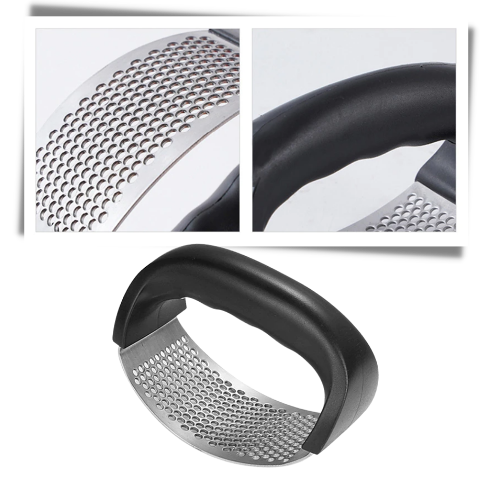 Schiaccia aglio in acciaio - Ozerty