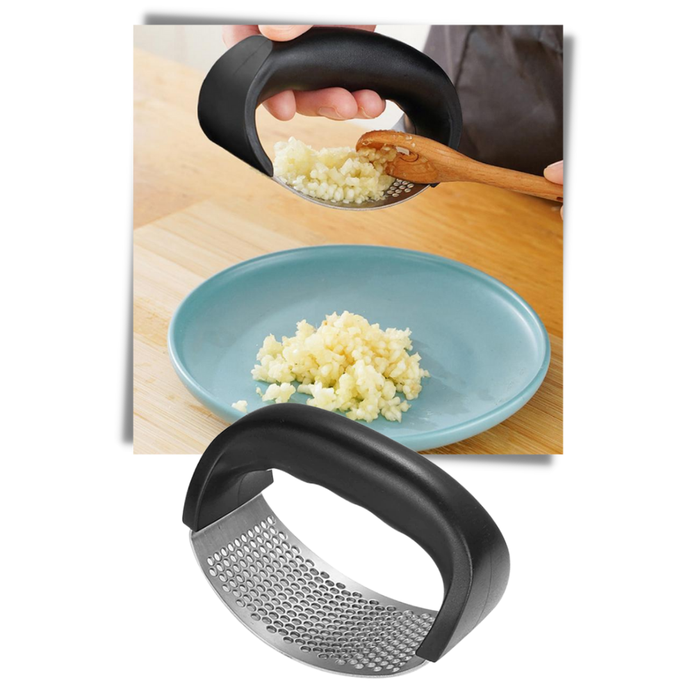 Schiaccia aglio in acciaio - Ozerty