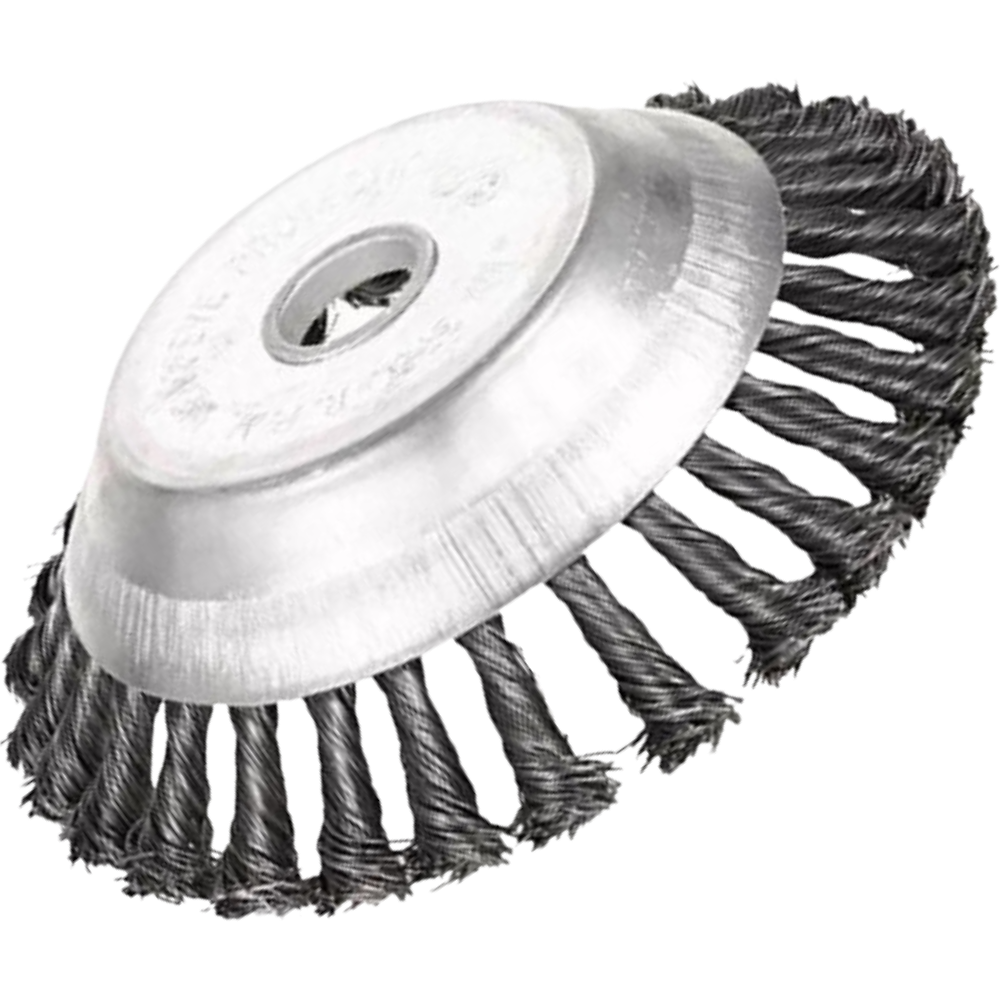 Carbon steel wire trimmer head