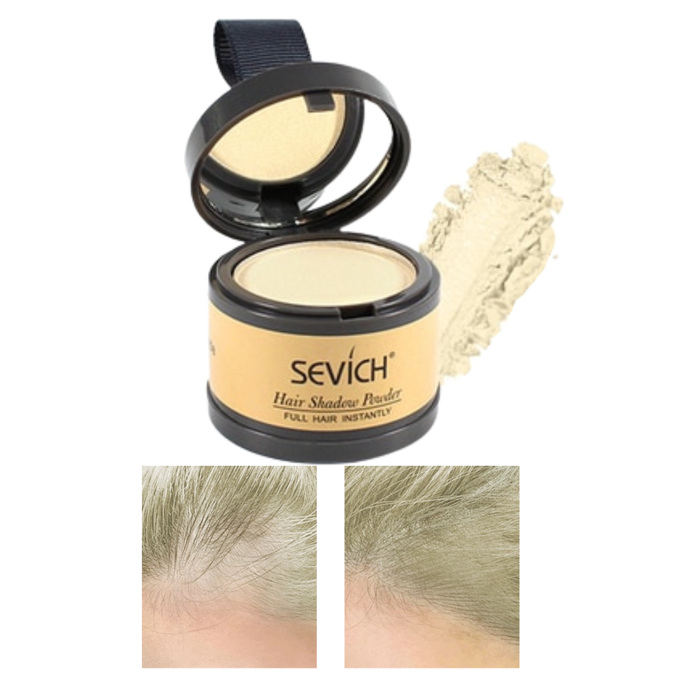 Correcting powder for hair roots