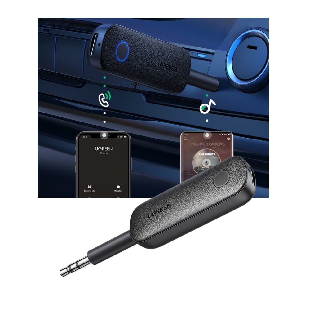 Adattatore bluetooth senza fili con jack da 3.5 mm - Ozerty