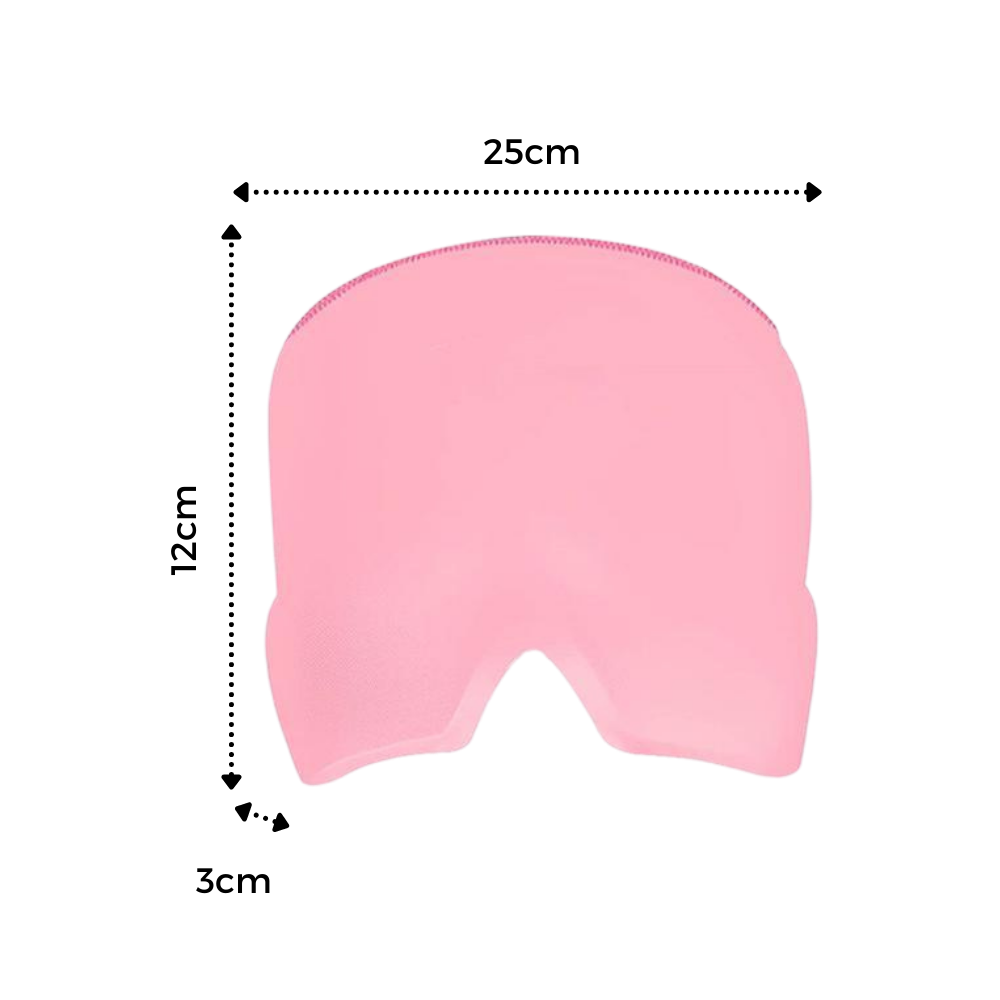 Cuffia in gel per la terapia caldo-freddo contro l'emicrania - Ozerty