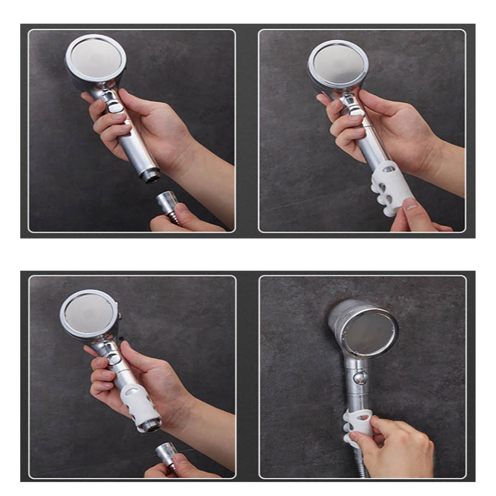 Supporto per soffione doccia ad aspirazione (confezione da 2)