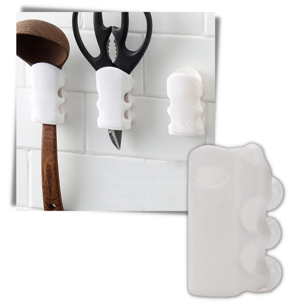 Supporto per soffione doccia ad aspirazione (confezione da 2) - Ozerty