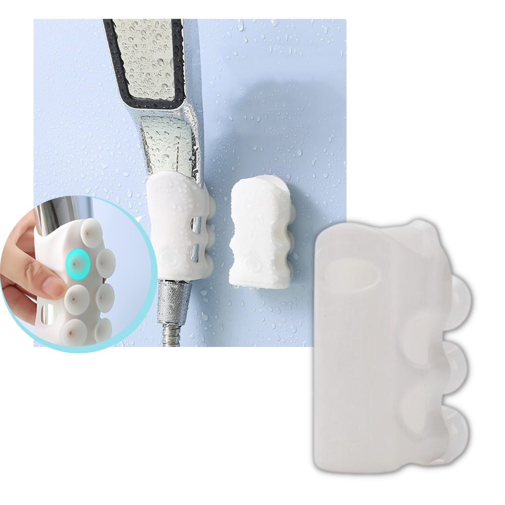 Supporto per soffione doccia ad aspirazione (confezione da 2) - Ozerty