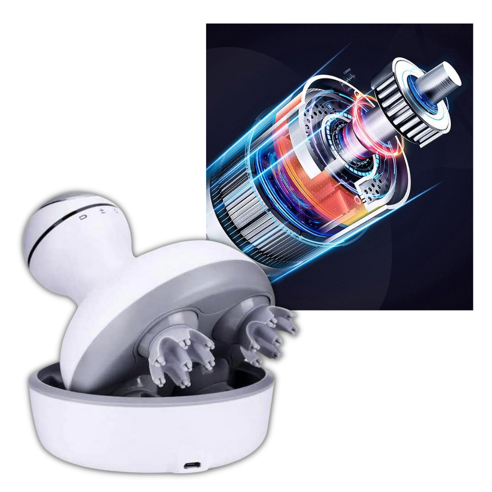 Massaggiatore del cuoio capelluto senza fili - Ozerty