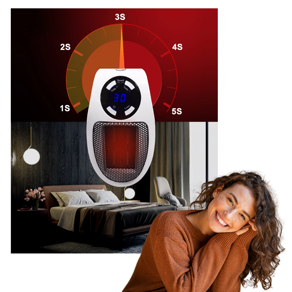 Mini riscaldatore elettrico - Ozerty