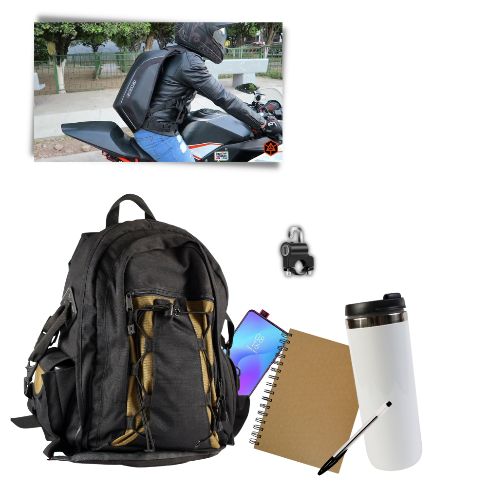 Serratura antifurto per caschi da moto - Ozerty