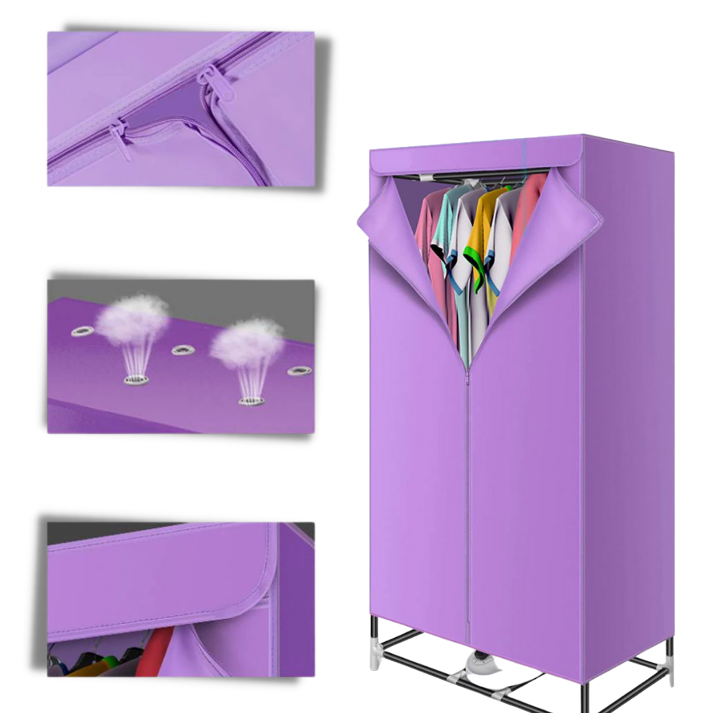 Asciugatrice elettrica portatile e stendibiancheria