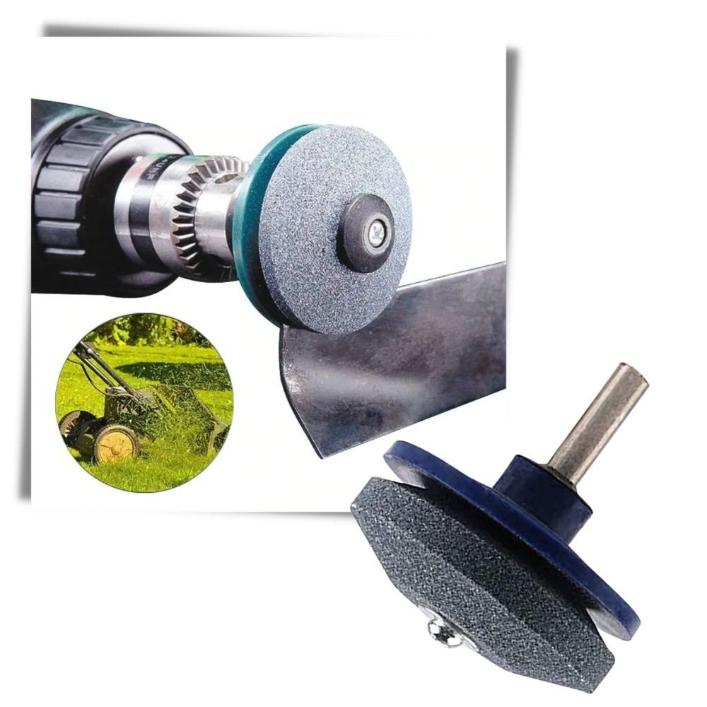 Set di affilatura per lame di tosaerba rotanti - Ozerty