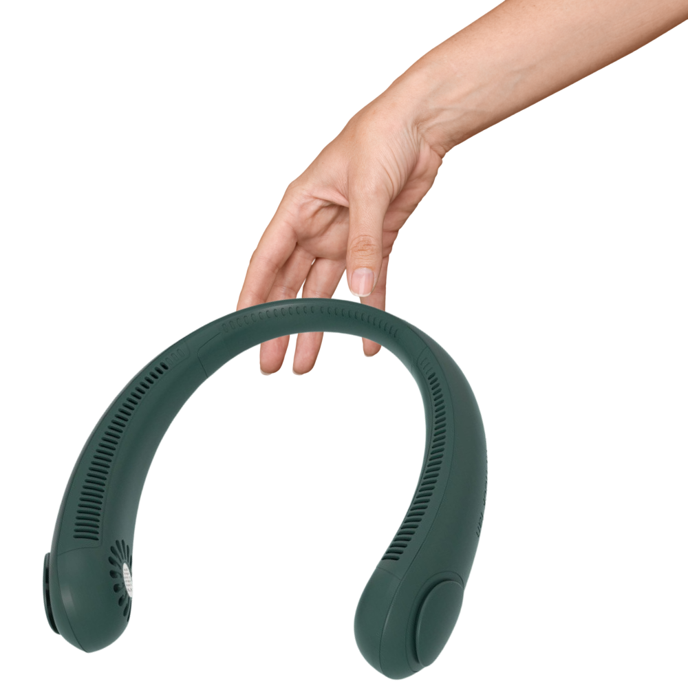 Mini ventilatore da collo portatile ricaricabile - Ozerty