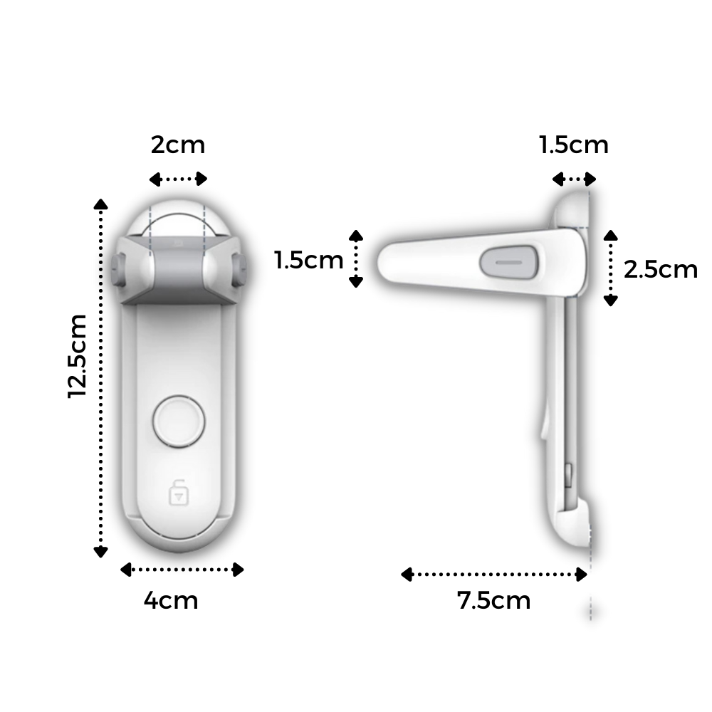 Serratura per maniglia della porta - Ozerty