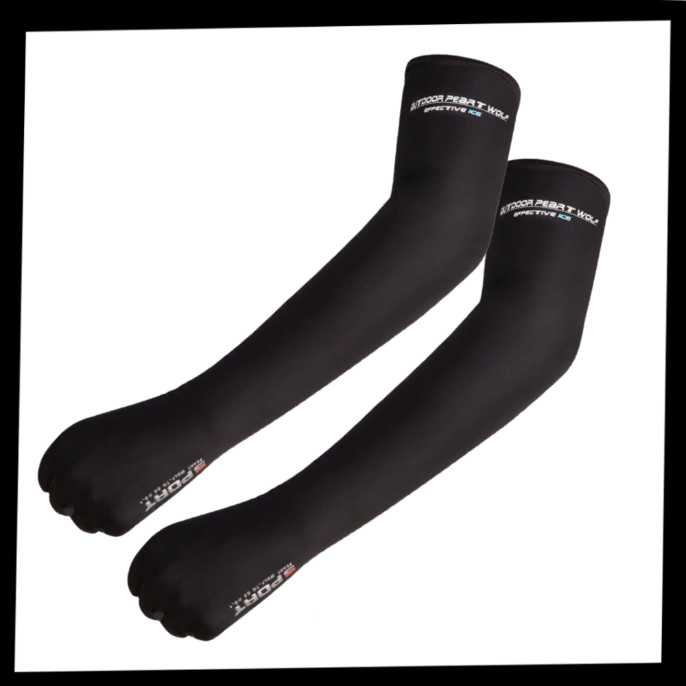 Guanti di protezione solare lunghi fino alle braccia - Ozerty