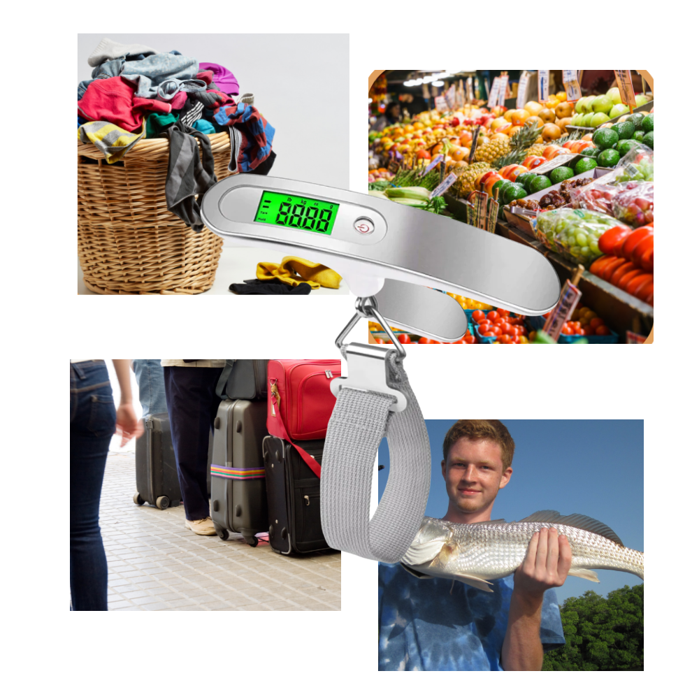 Bilancia digitale per bagagli