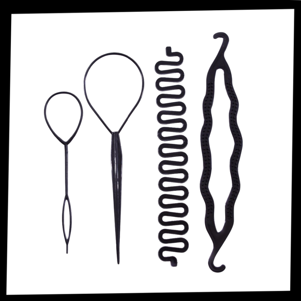 Kit per intrecciare i capelli - Ozerty