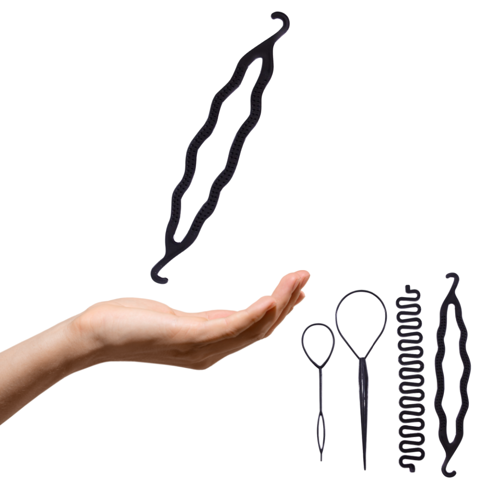 Kit per intrecciare i capelli - Ozerty