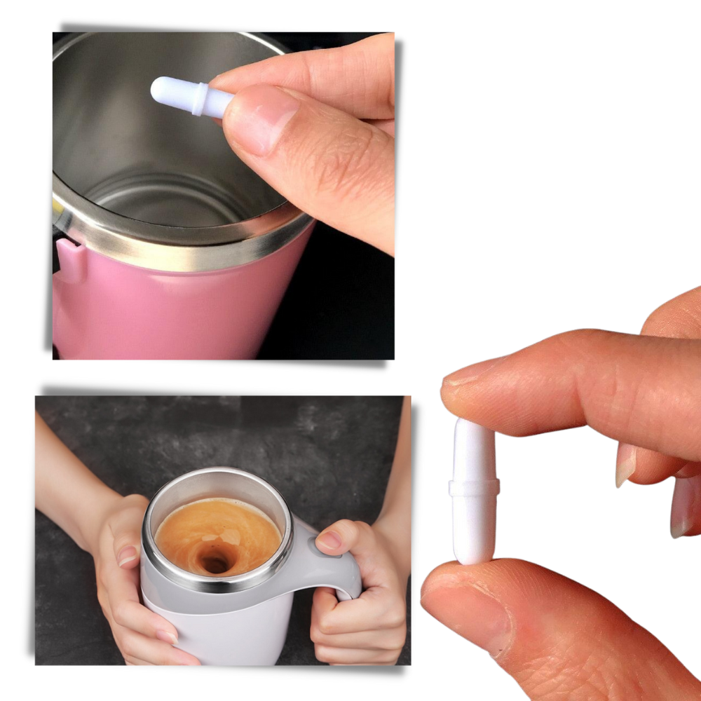 Confezione da 5 capsule mescolanti magnetiche per tazze - Ozerty