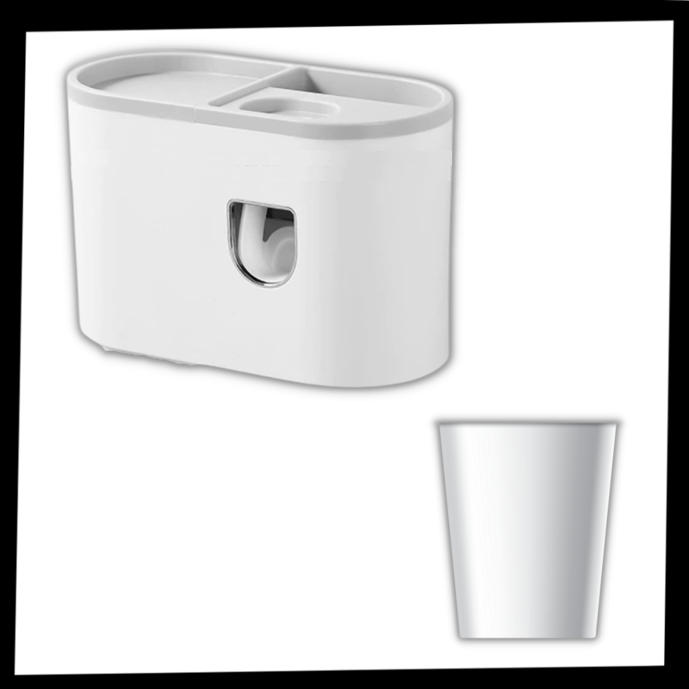 Cremagliera per dispenser di dentifricio tutto in uno - Ozerty