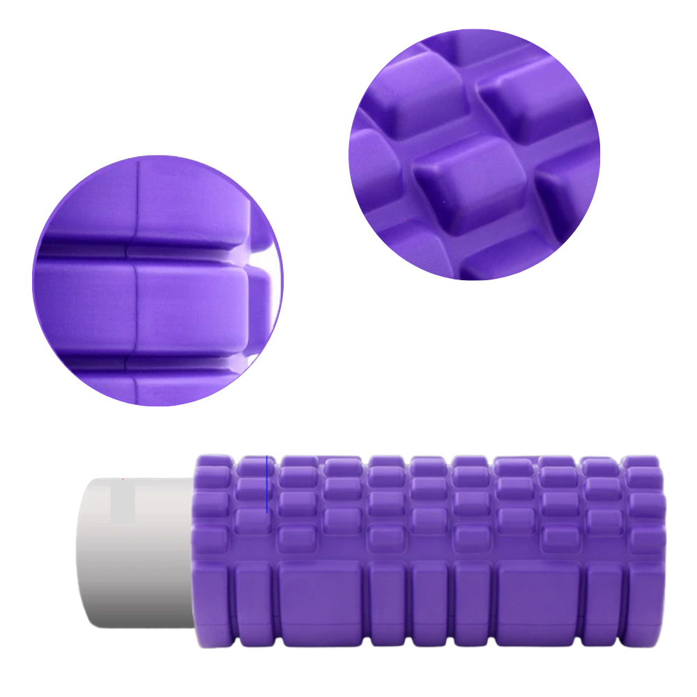 Foam roller for massage and exercises