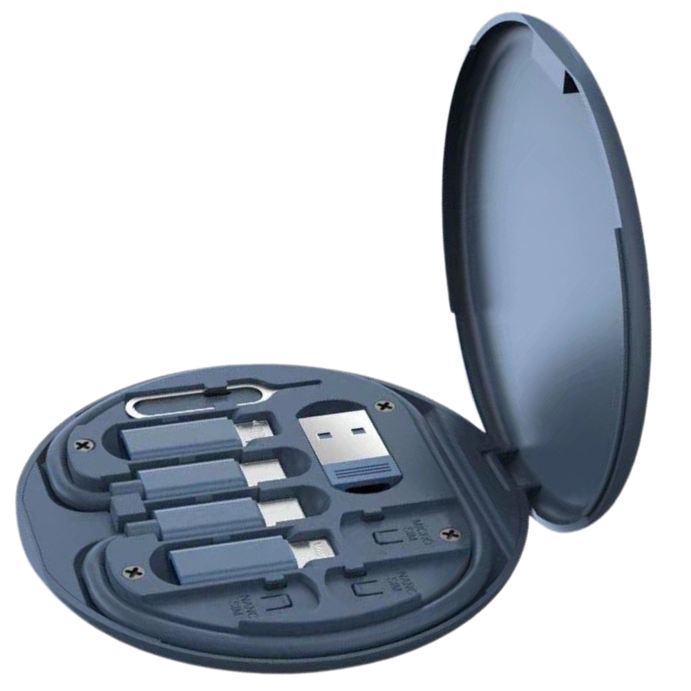 Multifunctional gadget storage box