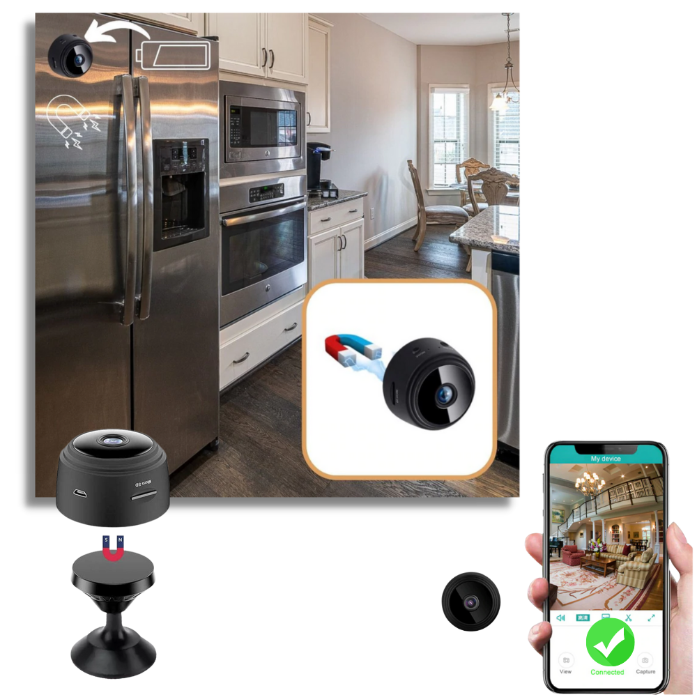Mini telecamera di sorveglianza wireless - Ozerty