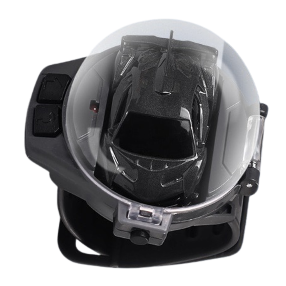 Rechargeable remote controlled car clock