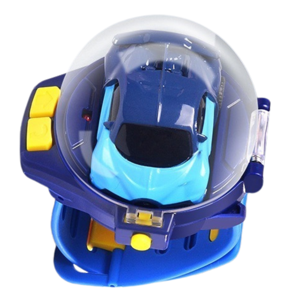 Rechargeable remote controlled car clock