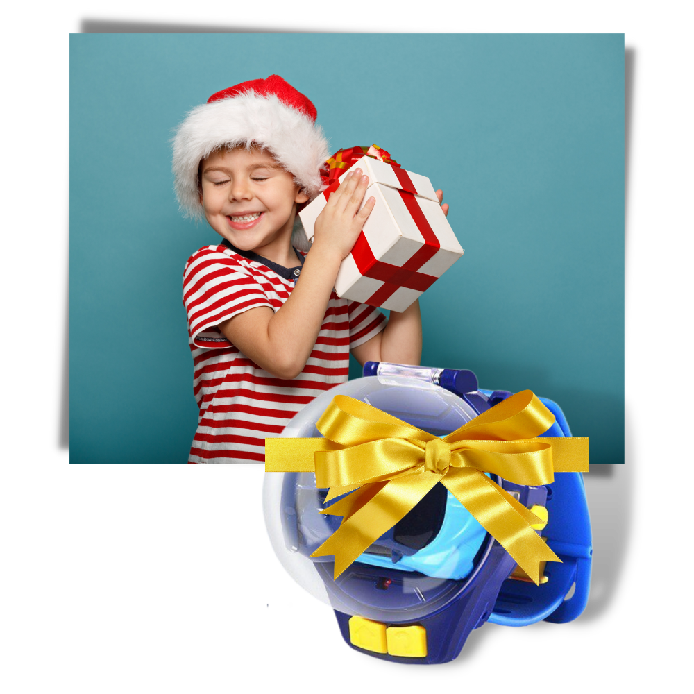 Orologio con auto telecomandata ricaricabile - Ozerty