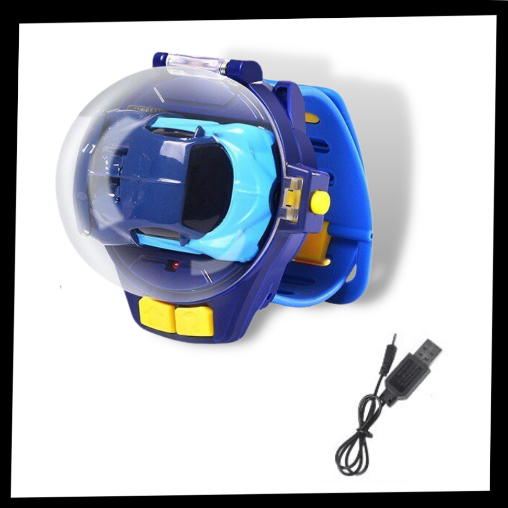 Orologio con auto telecomandata ricaricabile - Ozerty