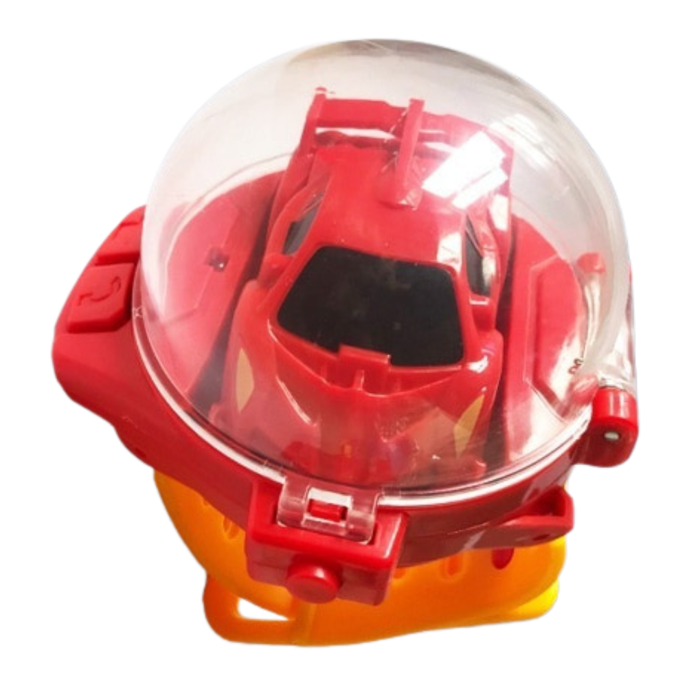 Rechargeable remote controlled car clock