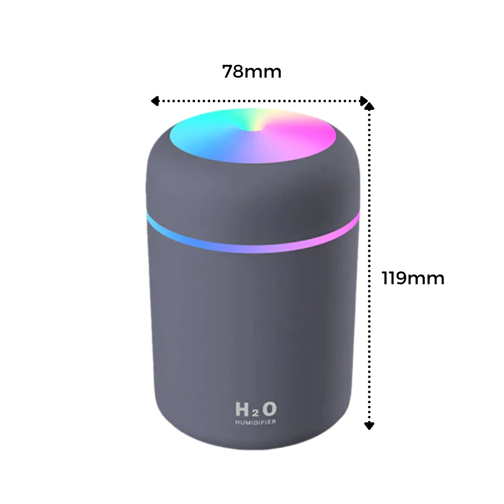 Mini umidificatore e diffusore d'aria per aromaterapia - Ozerty