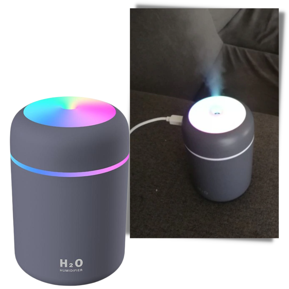 Mini umidificatore e diffusore d'aria per aromaterapia - Ozerty
