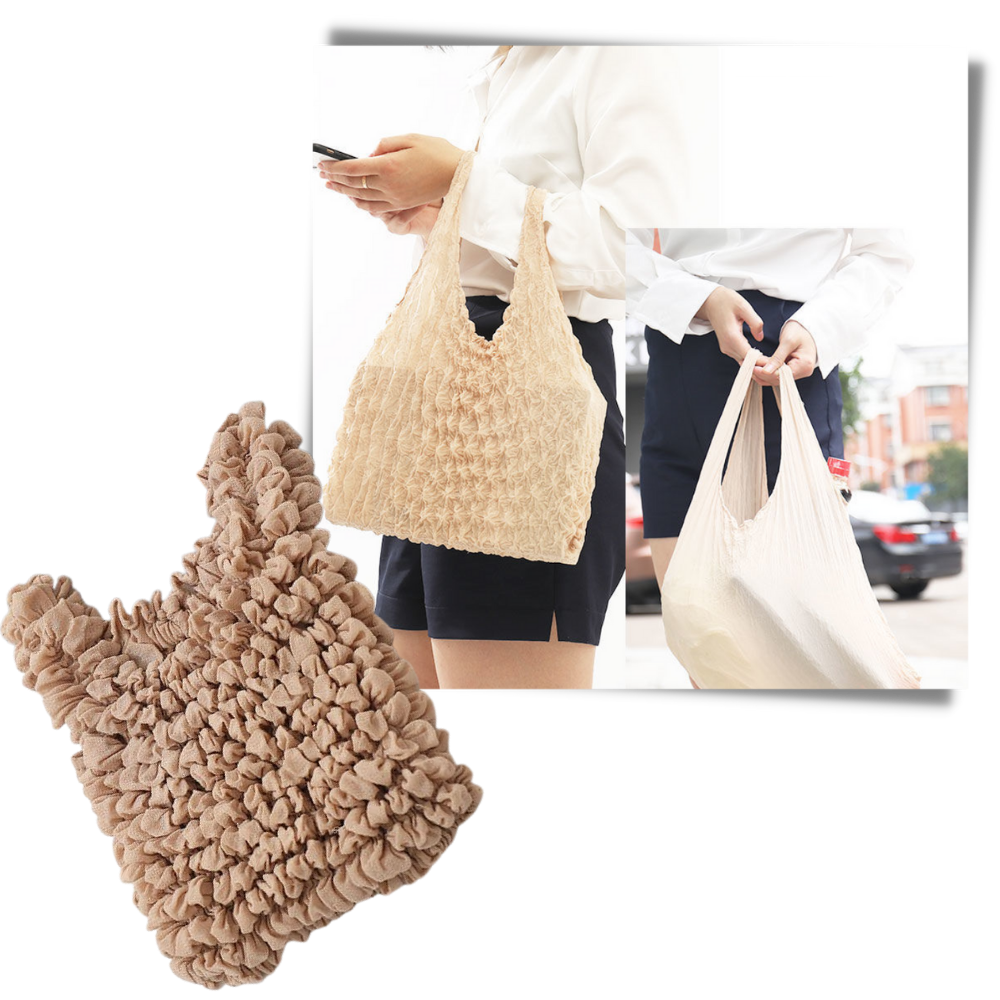 Borsa della spesa stretch plissettata - Ozerty