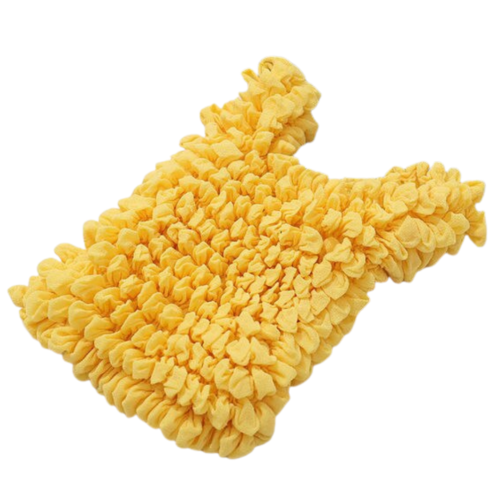 Pleated stretch shopping bag