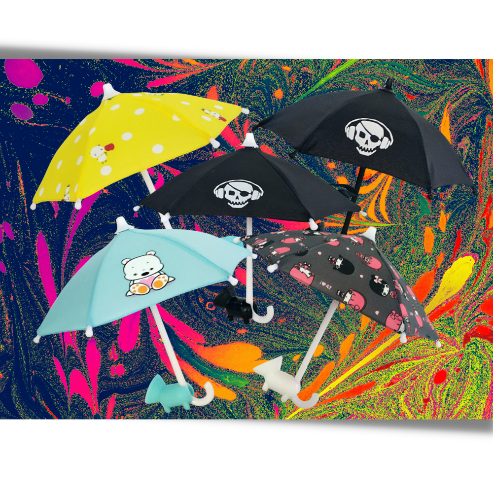 Mini ombrello per telefono - Ozerty