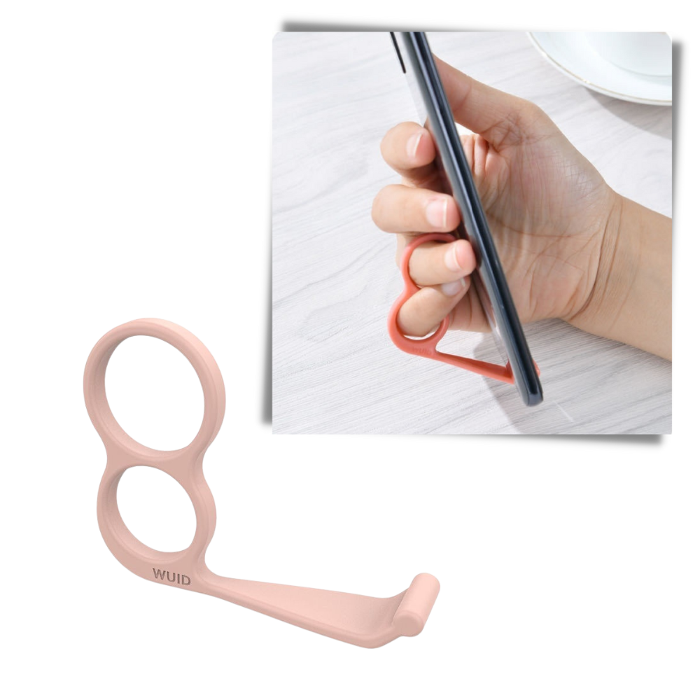 Supporto e gancio per telefono leggero in confezione da 4 pezzi - Ozerty