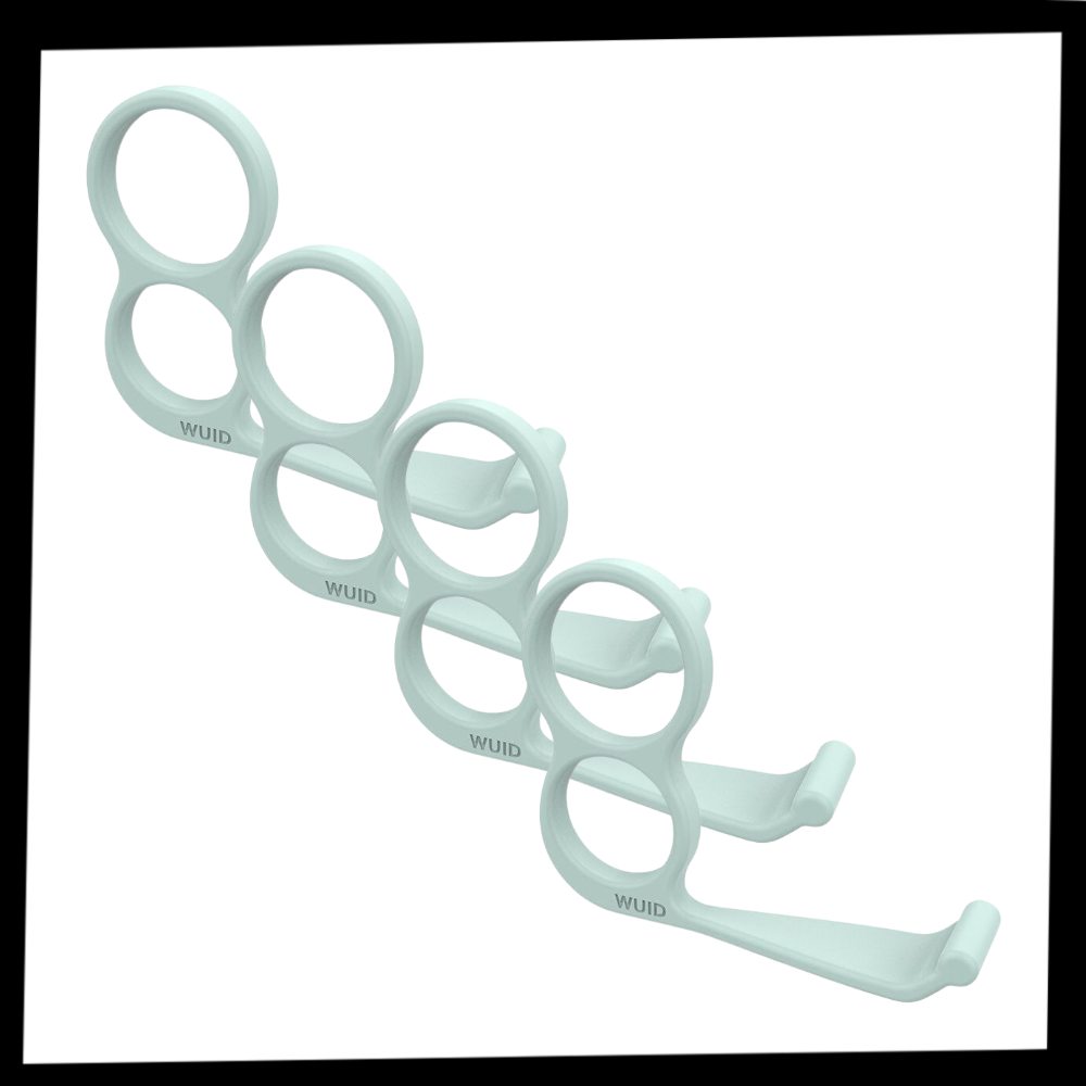 Supporto e gancio per telefono leggero in confezione da 4 pezzi - Ozerty