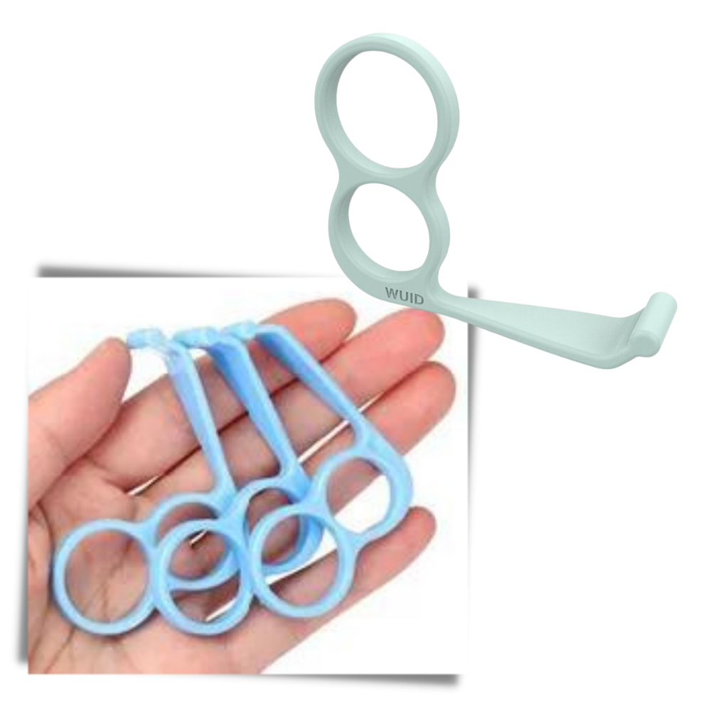 Supporto e gancio per telefono leggero in confezione da 4 pezzi - Ozerty