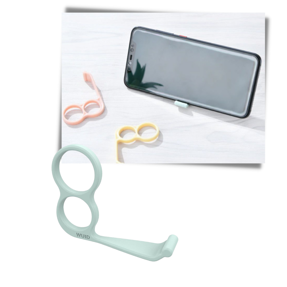 Supporto e gancio per telefono leggero in confezione da 4 pezzi - Ozerty