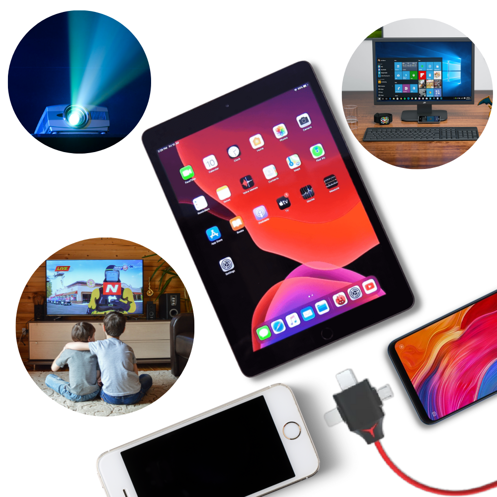 Cavo adattatore HDMI per telefoni e tablet - Ozerty