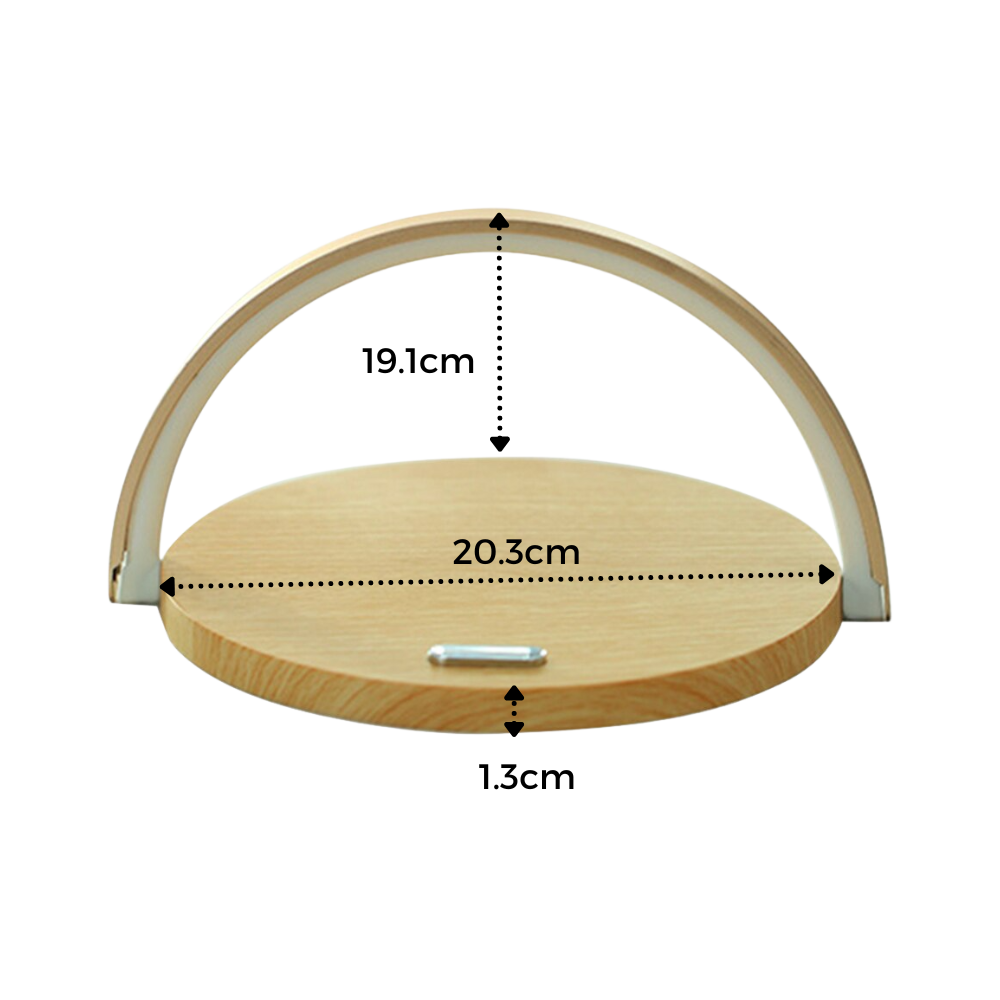 Lampada da tavolo e caricabatterie wireless - Ozerty