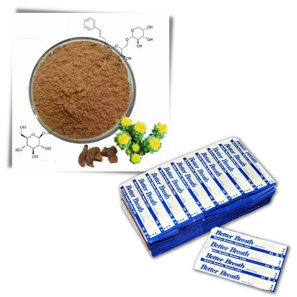 Confezione da 100 strisce nasali per il russare - Ozerty