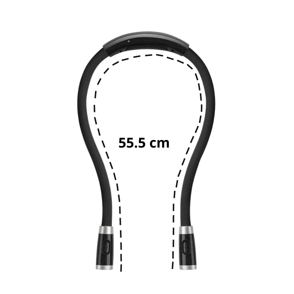 Lampada da lettura da collo a LED - Ozerty