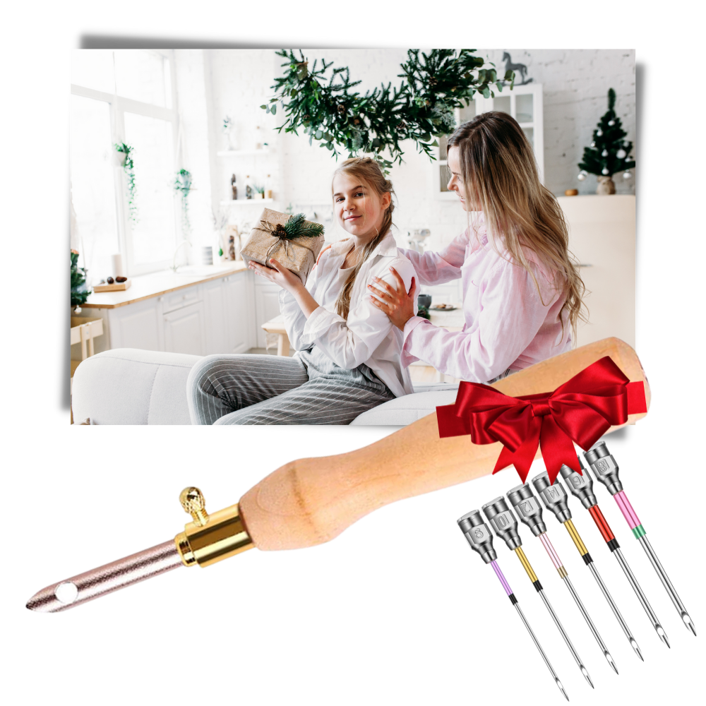 Kit di strumenti per aghi da ricamo - Ozerty