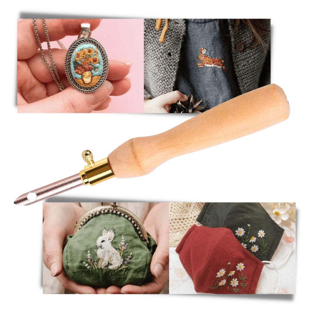 Kit di strumenti per aghi da ricamo - Ozerty