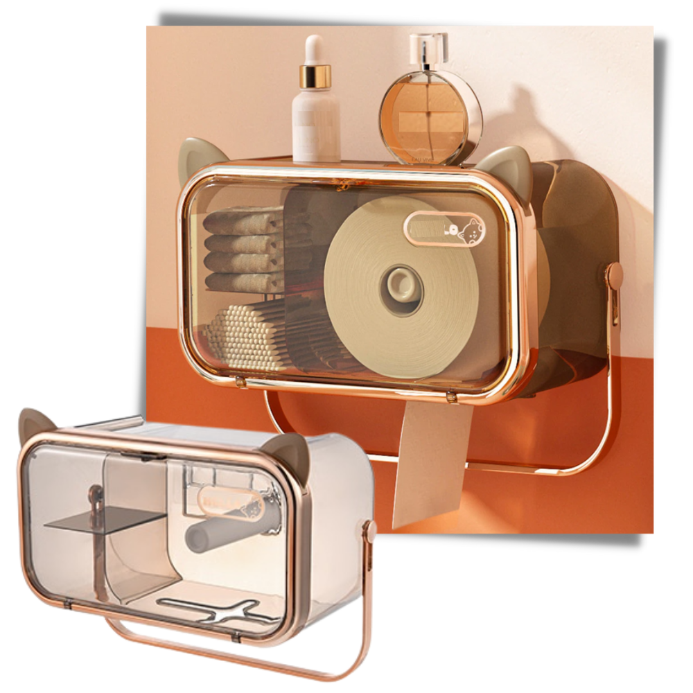 Scaffale multifunzionale per la conservazione della carta igienica - Ozerty