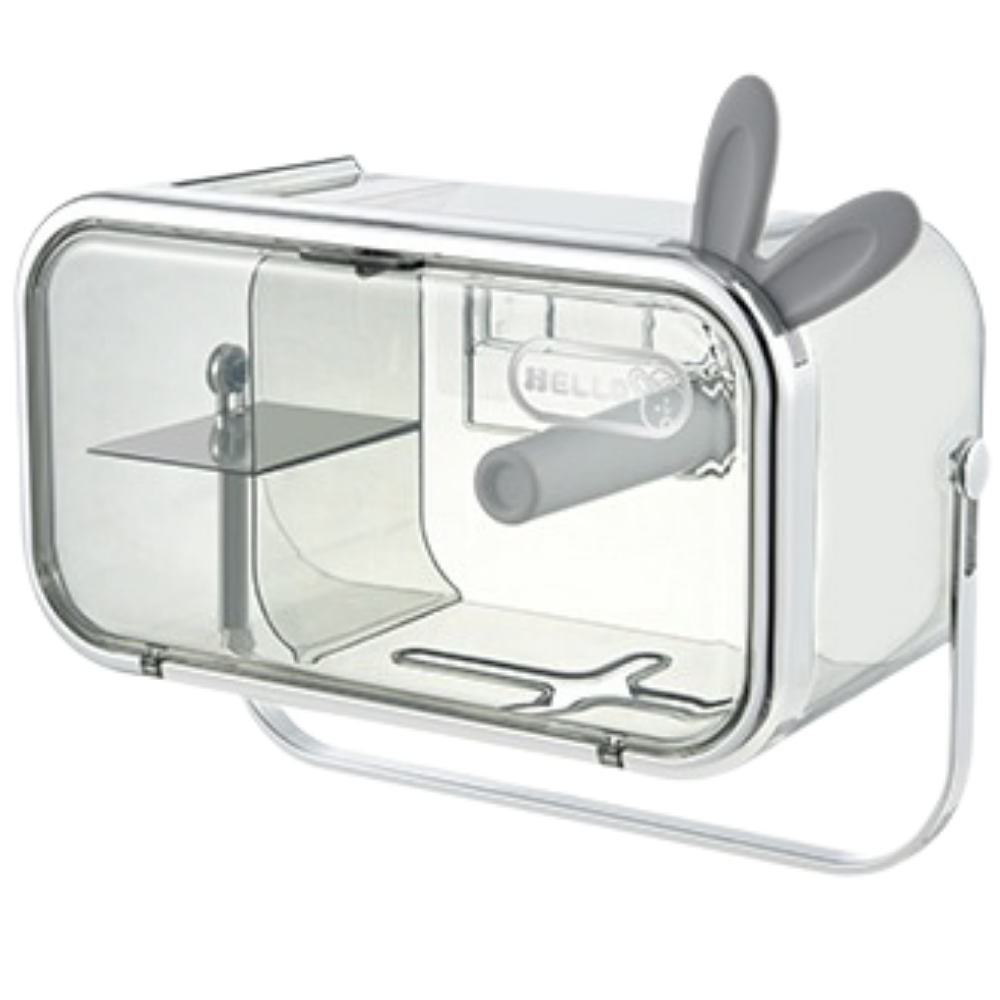 Multifunctional shelf for storing toilet paper