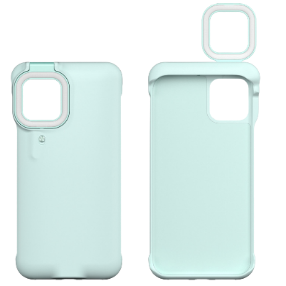 LED ring light phone case