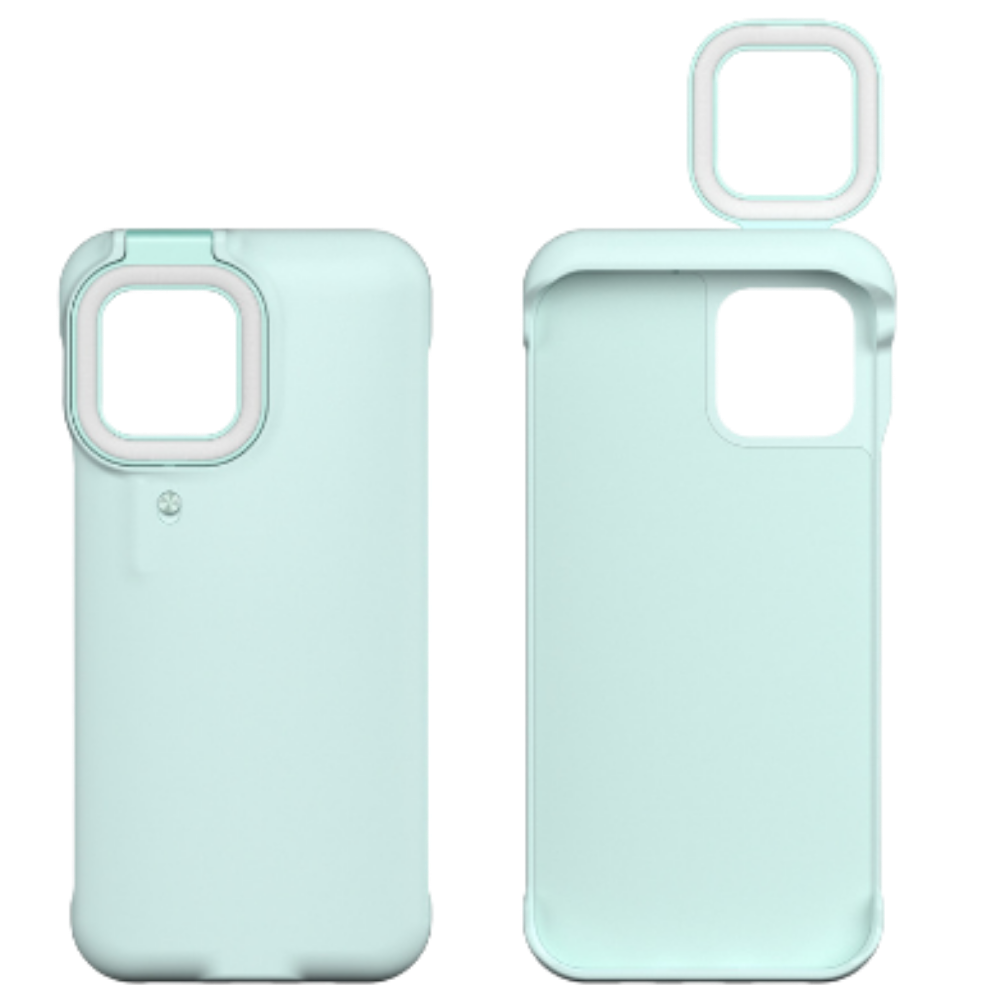 LED ring light phone case