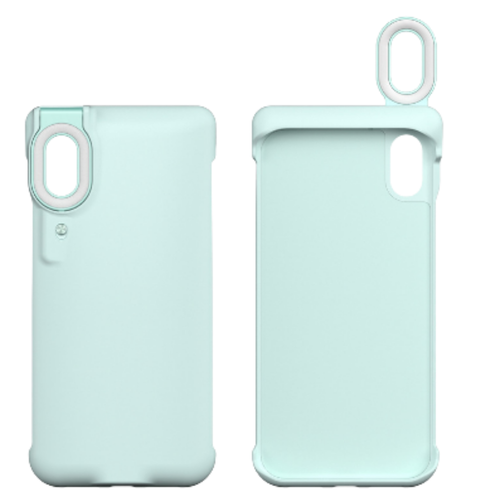 LED ring light phone case